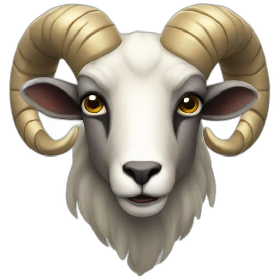 evil ram emoji
