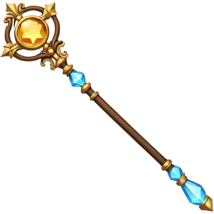 Magic staff emoji
