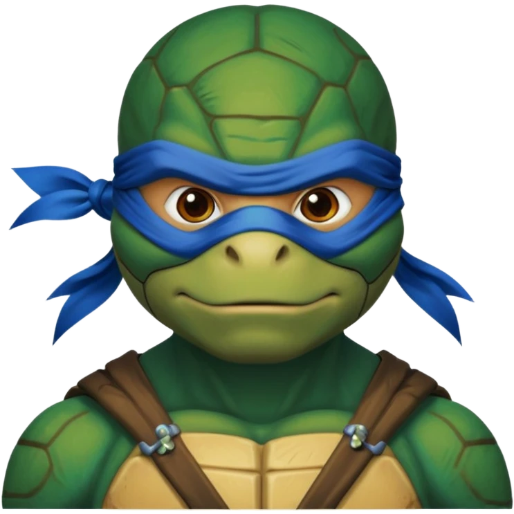 Ninja turtle Leonardo emoji