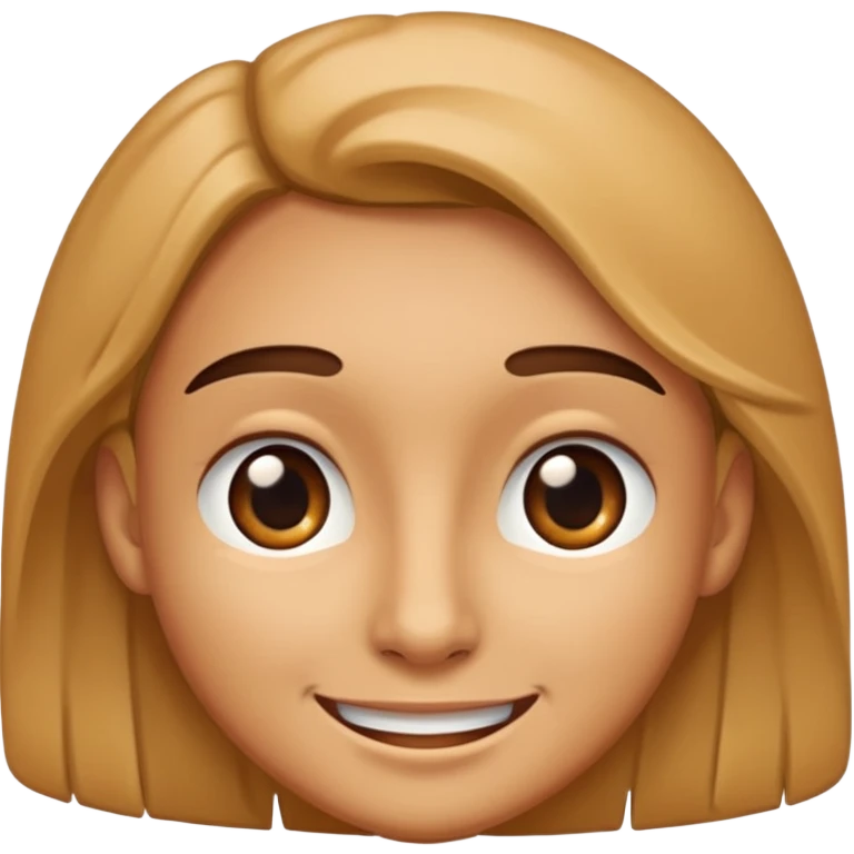 A face that is smirking  emoji
