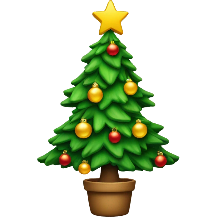 Christmas tree Jewish theme emoji