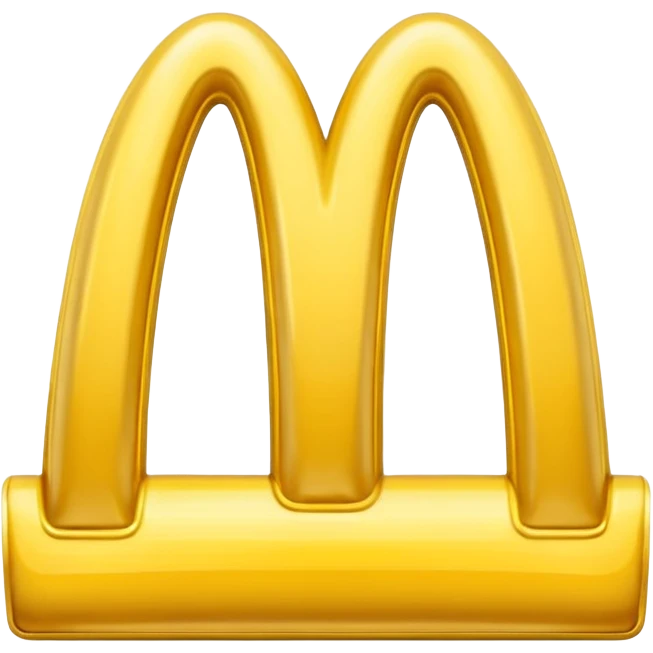 Mcdonalds logo emoji