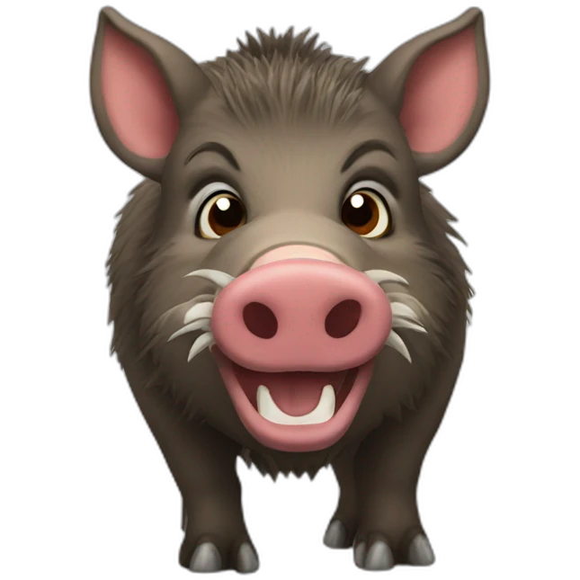 wild boar emoji