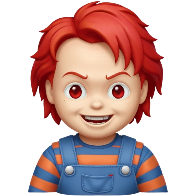 Un emojin de chuky emoji