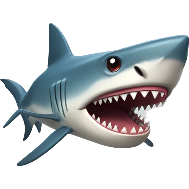 Shark with topak emoji