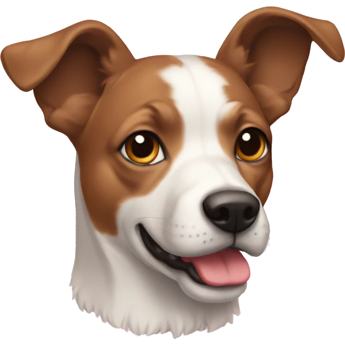  american bollie with cropped ears emoji