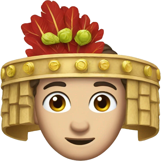 caesar headband emoji