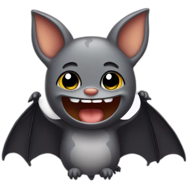 bat smiles emoji
