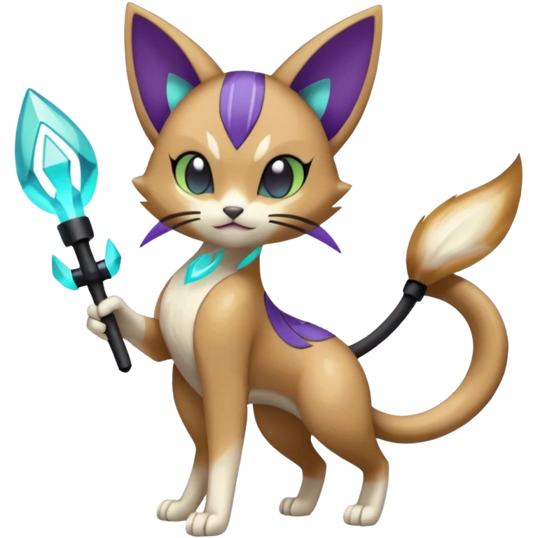 Meloetta-Purrloin-Electrike-Pokémon-Fakémon-fusion-hybrid-creature emoji