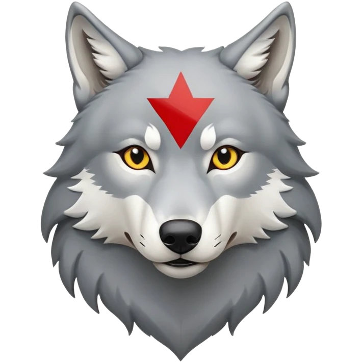 Wolf patriot Belarus emoji