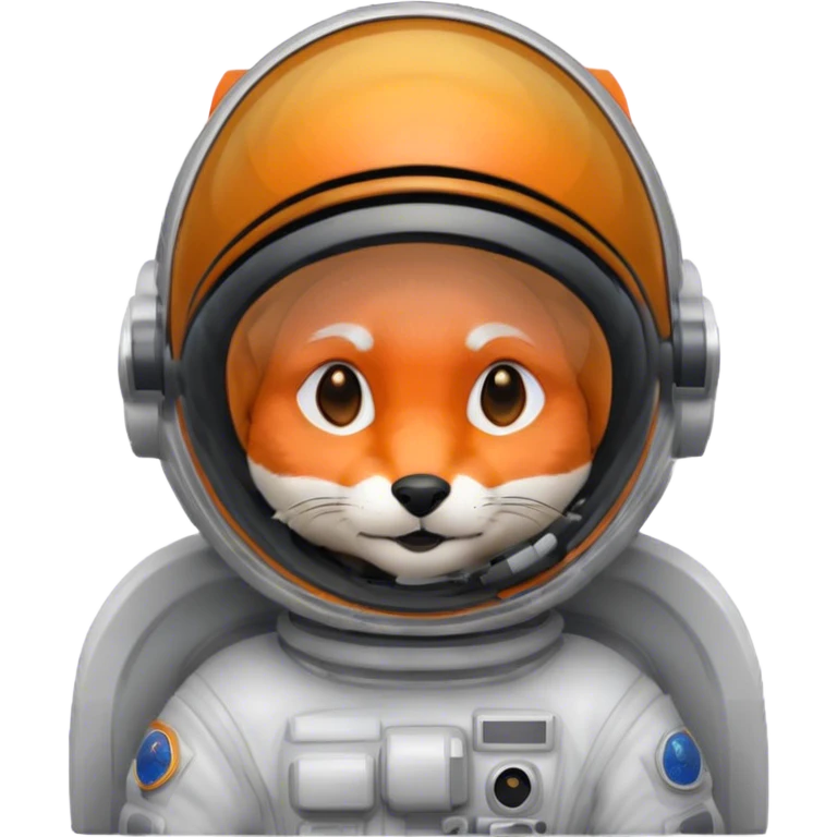 Desert fox astronaut emoji