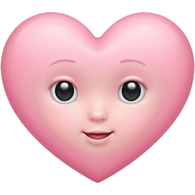 baby pink heart emoji