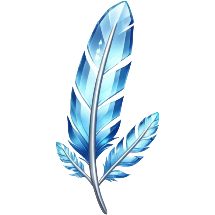 ICE FEATHER emoji