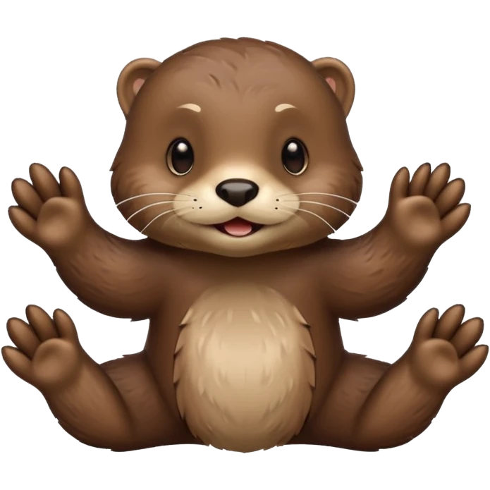 generate a take my money otter emoji, similarly to the futurama meme emoji