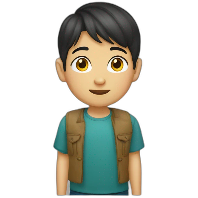 Uzbek Boy emoji