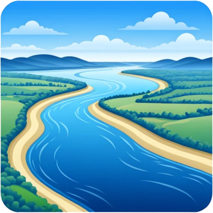 Dnieper River emoji