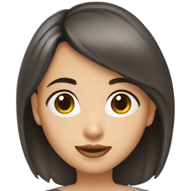 Jolie fille emoji