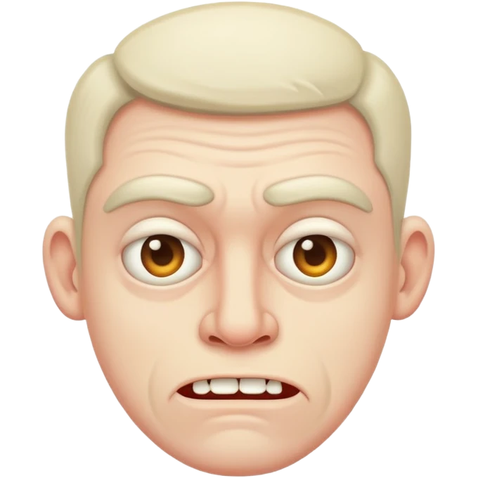 Ugly guy emoji