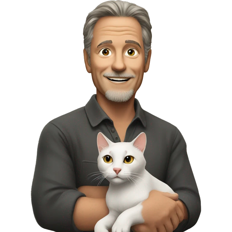 Bruce darnell with cat emoji