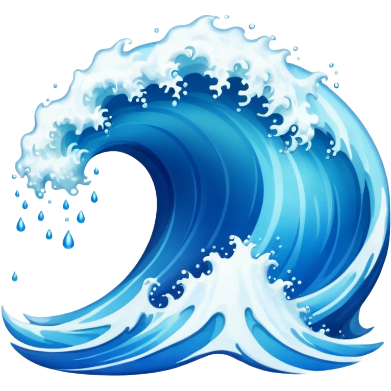 onda do mar emoji