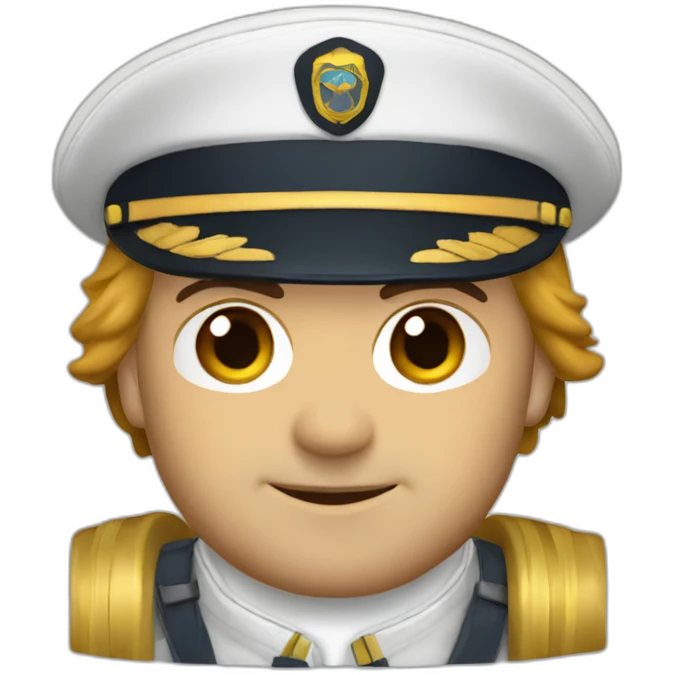 captain pilot epaullette emoji