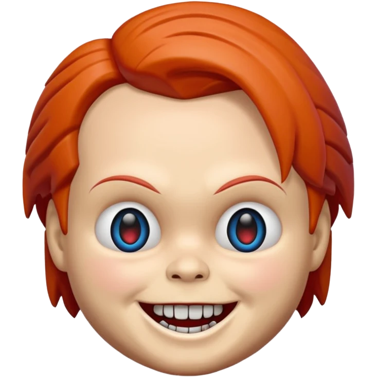 Un emojin de chuky emoji