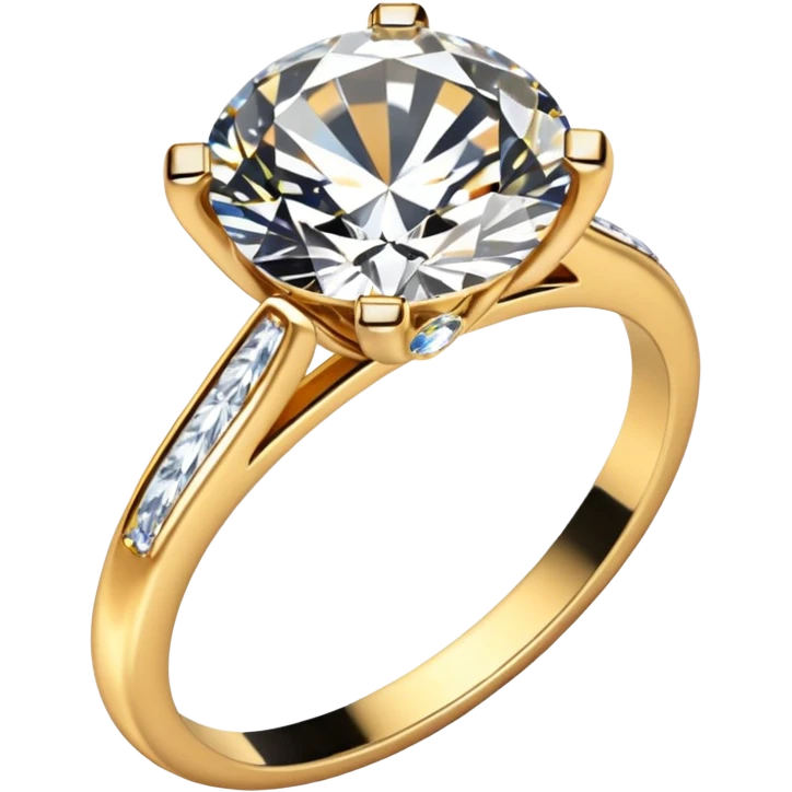 Aesthetic Engagement couple ring  emoji