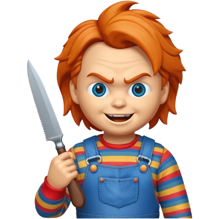 Un emojin de chuky emoji