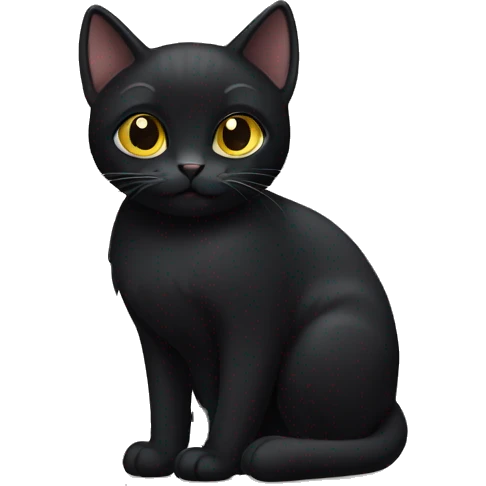 black cat emoji
