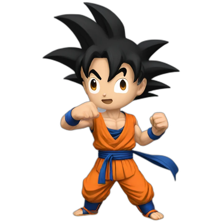 Goku fight emoji