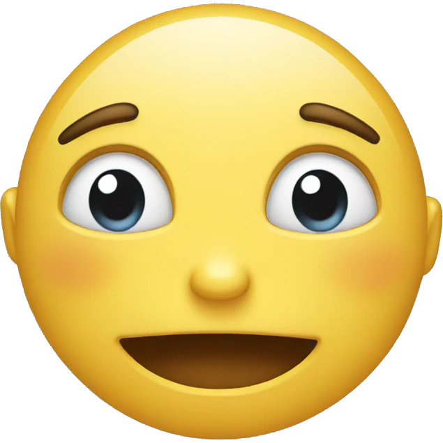 Crying smiling emoji