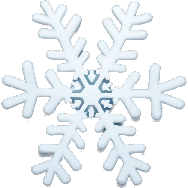 Snowflake emoji