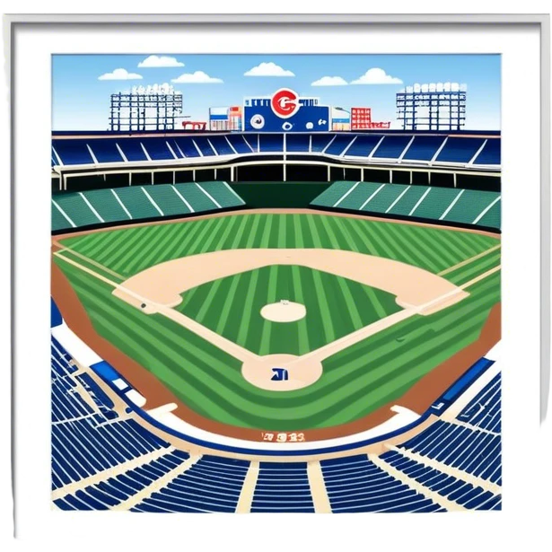 Wrigley Field emoji