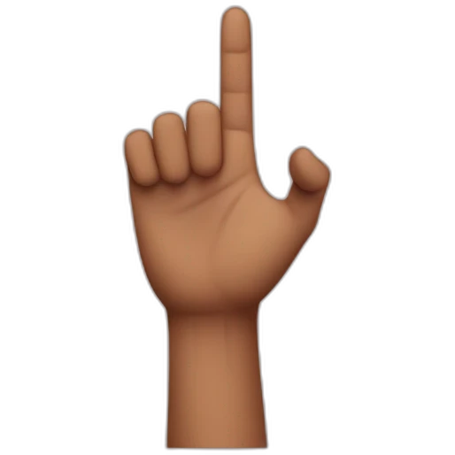 for finger who form a z emoji