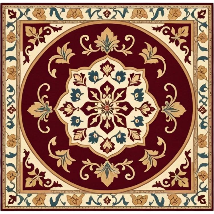 carpet with old design emoji