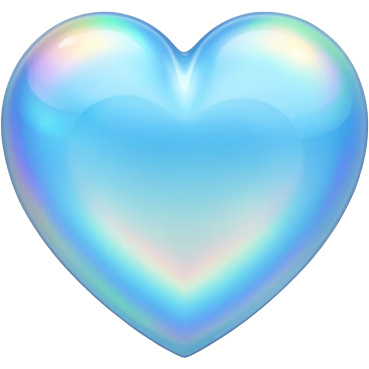 opalite sky heart  emoji