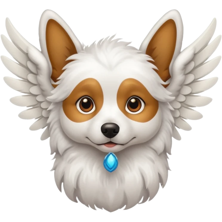 Perro con alas emoji