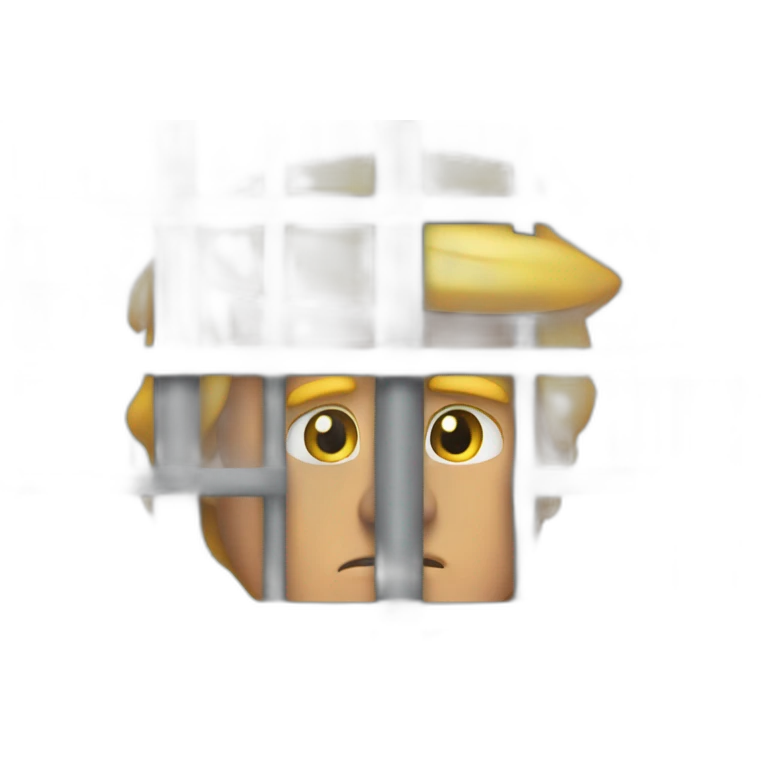 trump-in-jail-cell emoji