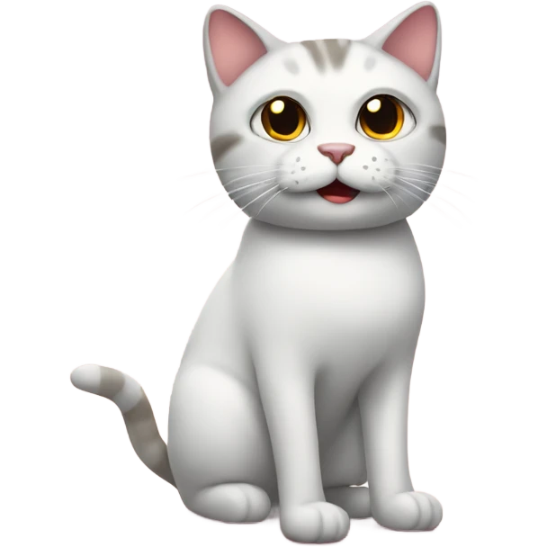 Cat wearing a sock emoji