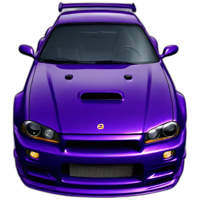 gtr r34 midnight purple emoji