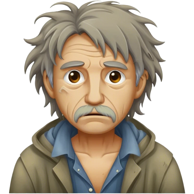 Poor man emoji