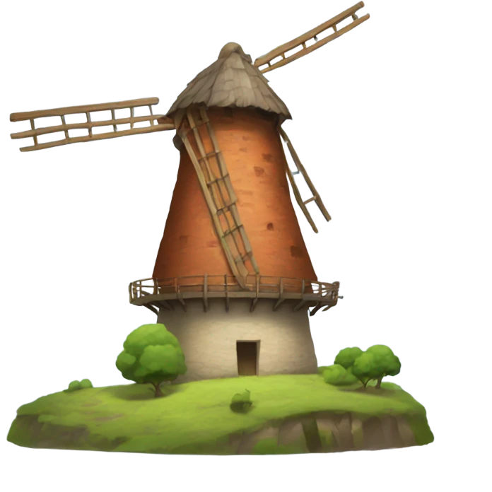 Molino viento emoji