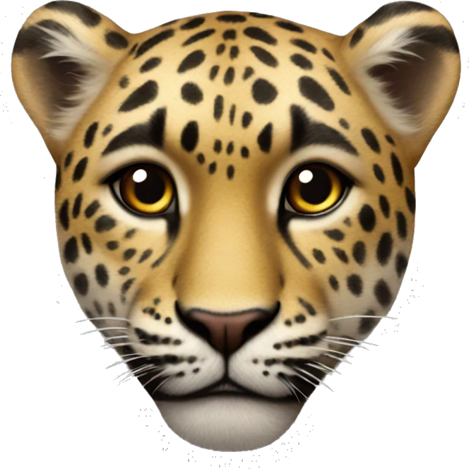 Corazón de leopardo  emoji
