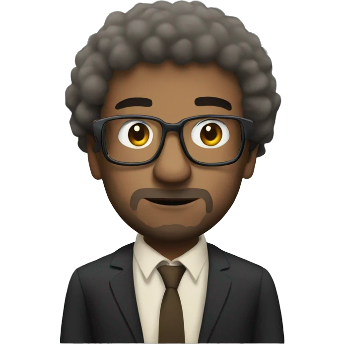 Maurice Moss from the IT Crowd with computer emoji