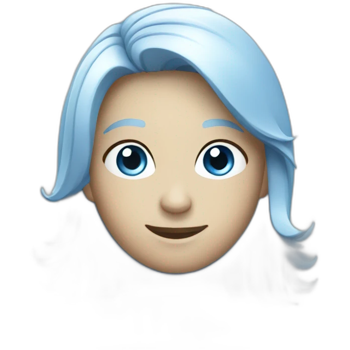 App blue emoji