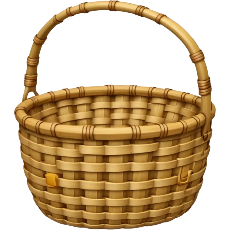 Bamboo basket emoji