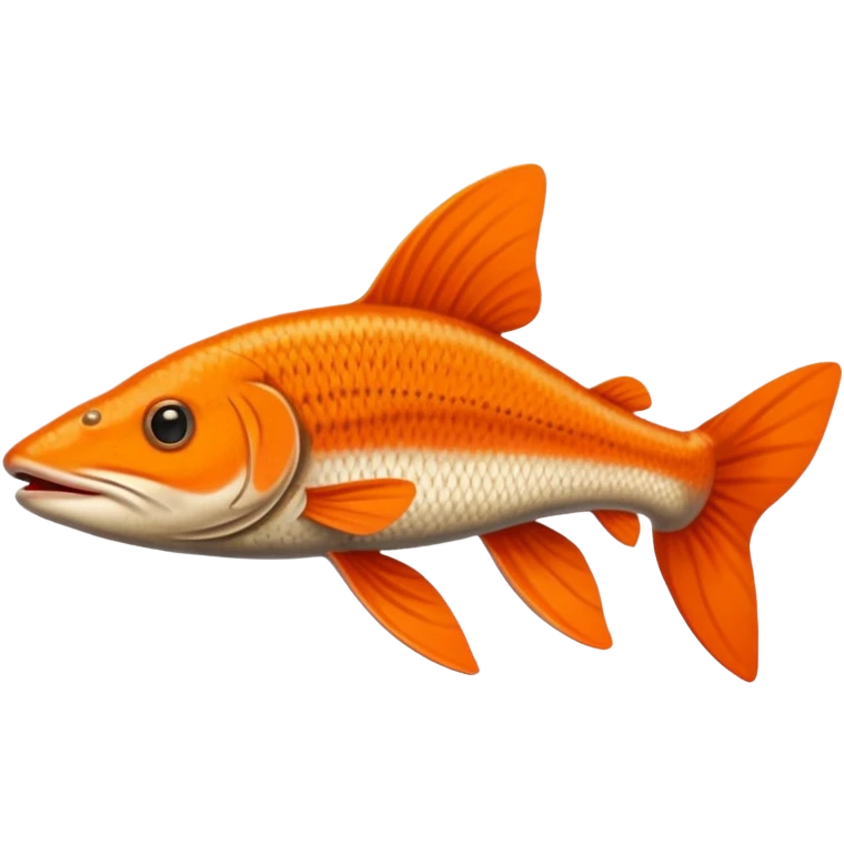 Redtail catfish emoji