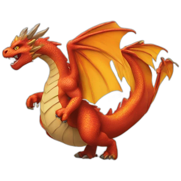Drago feu emoji