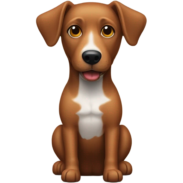 Perro salchicha emoji