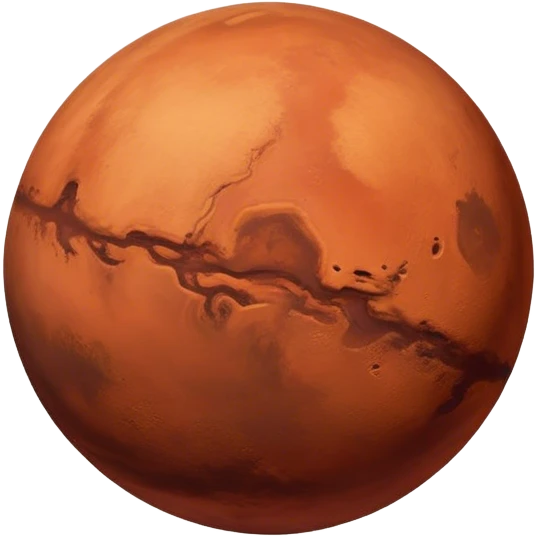 mars planet emoji